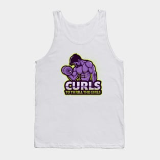 Curls to thrill the girls Tank Top